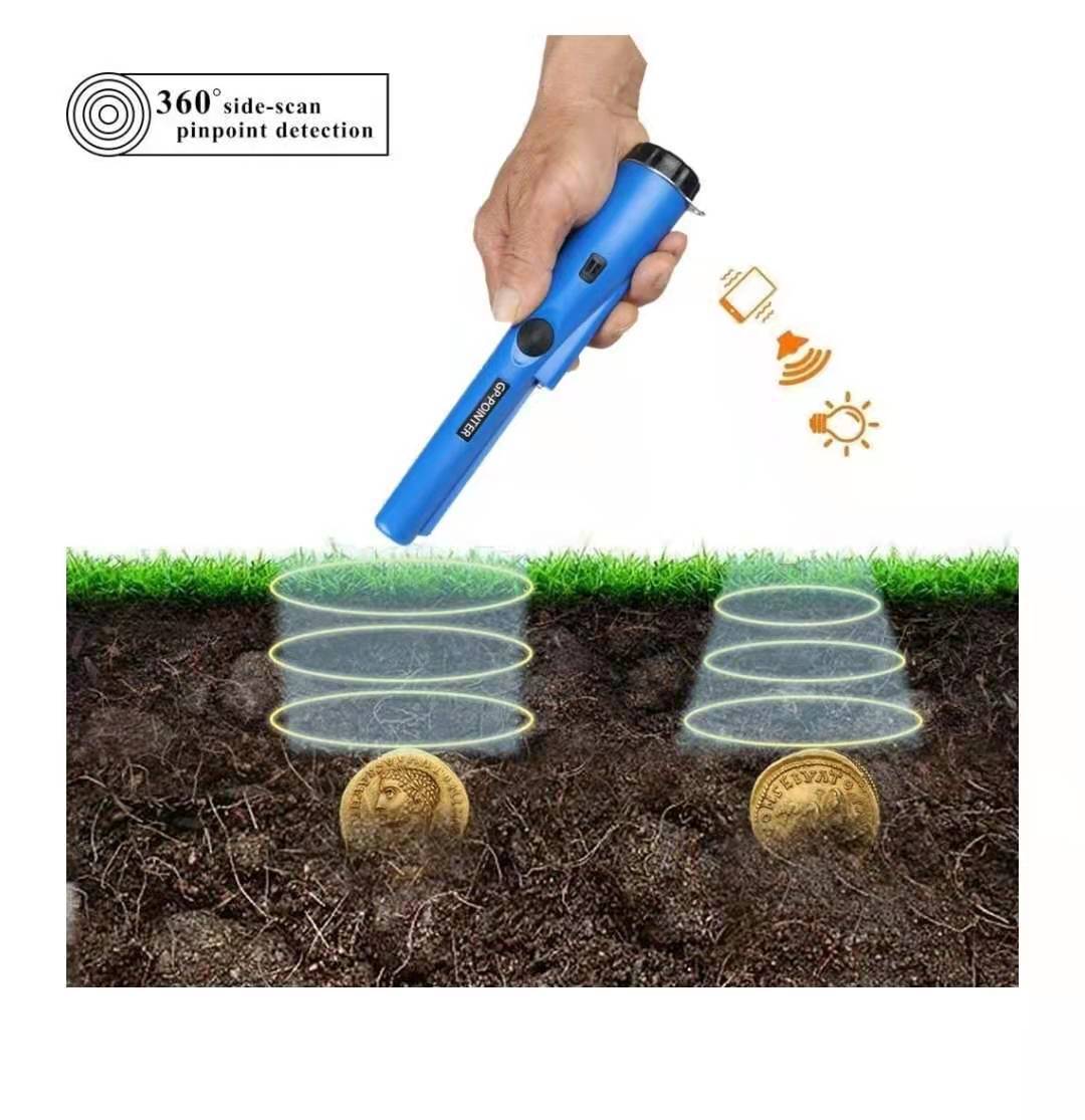 Professionele waterdichte metaaldetector - Ontdek verborgen schatten als metalen, munten en goud - Bivakshop