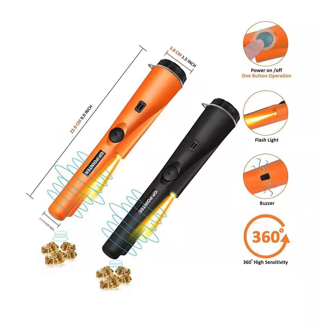 Professionele waterdichte metaaldetector - Ontdek verborgen schatten als metalen, munten en goud - Bivakshop