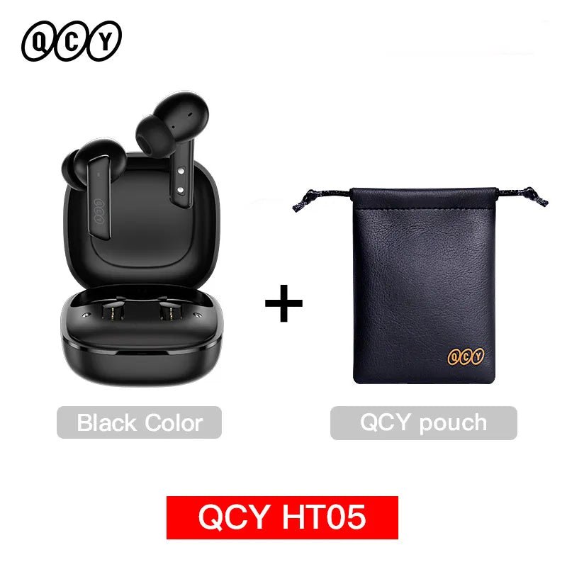 QCY HT05 ANC draadloze oordopjes - Bluetooth 5.2, 40db noise cancelling, waterdicht - Bivakshop