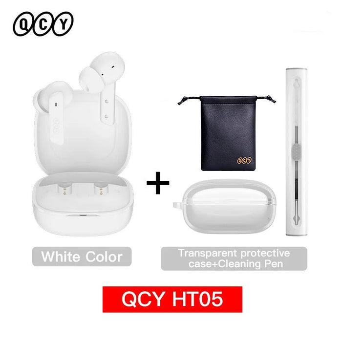 QCY HT05 ANC draadloze oordopjes - Bluetooth 5.2, 40db noise cancelling, waterdicht - Bivakshop