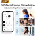 QCY HT05 ANC draadloze oordopjes - Bluetooth 5.2, 40db noise cancelling, waterdicht - Bivakshop