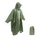 Qupinhui militaire camouflage regenponcho - Waterdichte ripstop nylon poncho - Bivakshop