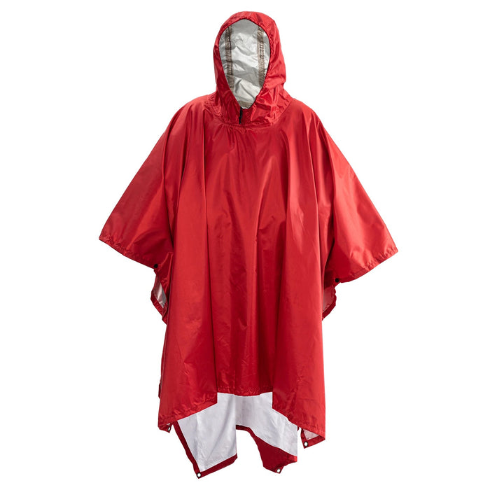 Qupinhui militaire camouflage regenponcho - Waterdichte ripstop nylon poncho - Bivakshop