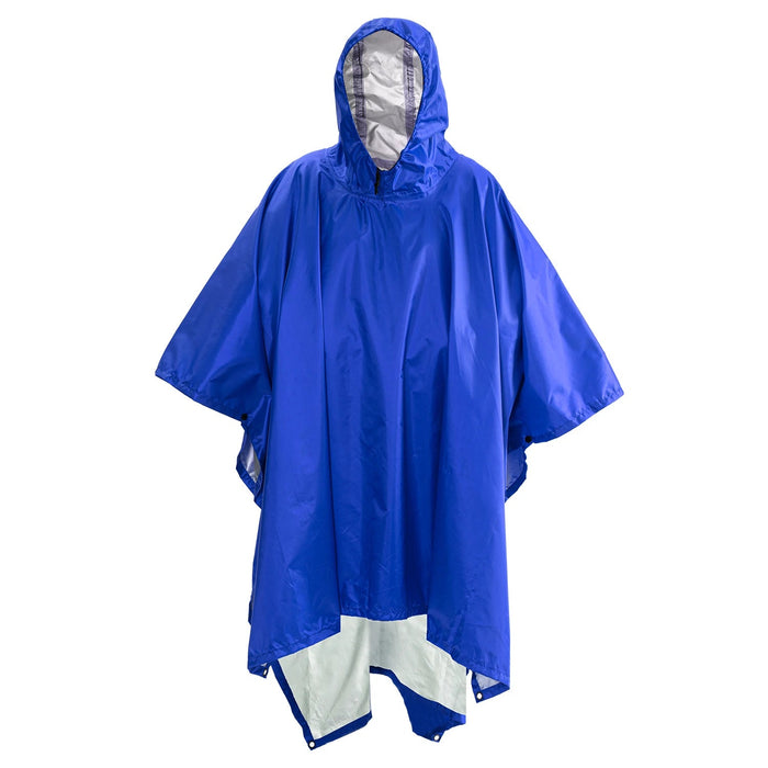 Qupinhui militaire camouflage regenponcho - Waterdichte ripstop nylon poncho - Bivakshop