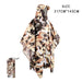 Qupinhui militaire camouflage regenponcho - Waterdichte ripstop nylon poncho - Bivakshop