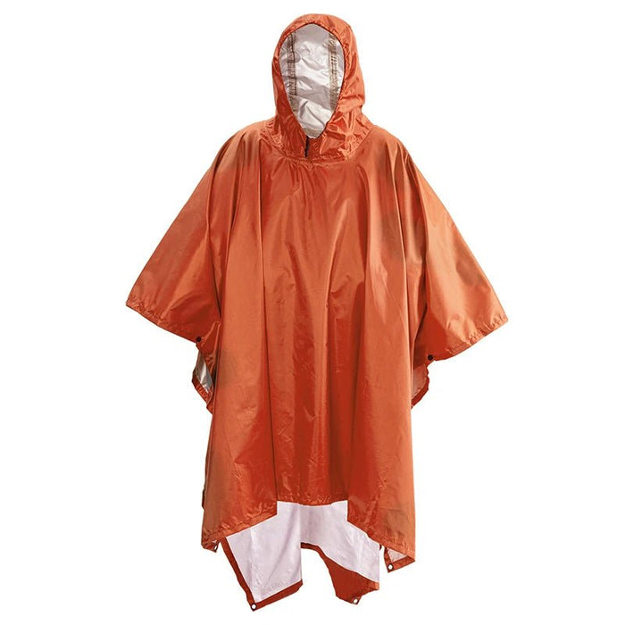 Qupinhui militaire camouflage regenponcho - Waterdichte ripstop nylon poncho - Bivakshop