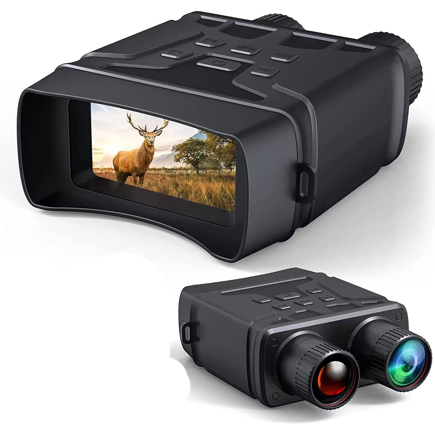 R6 Verrekijker Digitale Nachtzicht Apparaat - 850nm Infrarood - 1080P HD - Dual-Use - Bivakshop