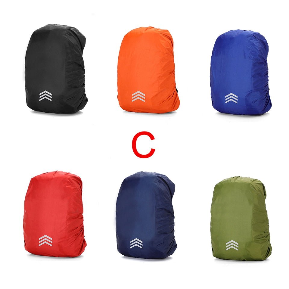 Reflecterende waterdichte regenhoes voor rugzakken - 25L, 35L, 45L, 60L - Bivakshop