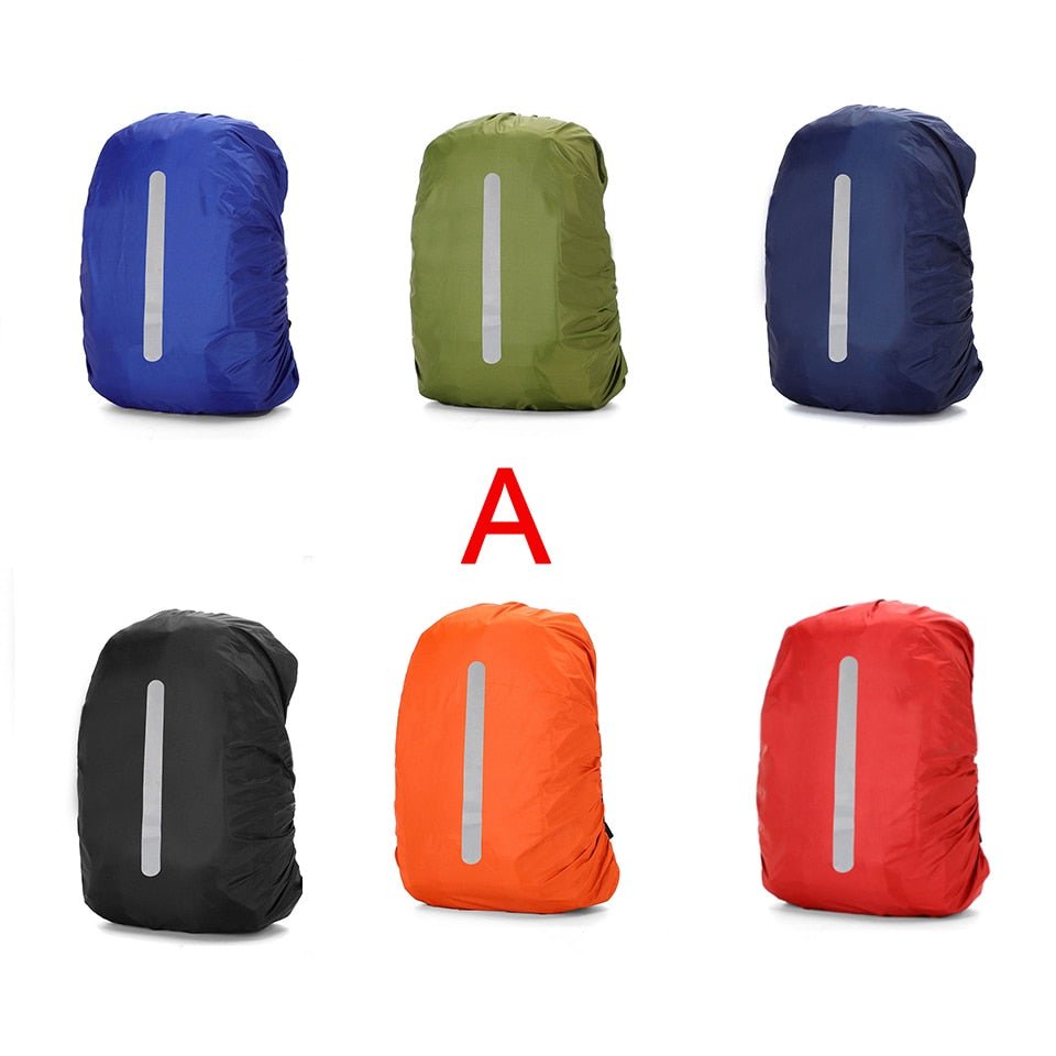 Reflecterende waterdichte regenhoes voor rugzakken - 25L, 35L, 45L, 60L - Bivakshop