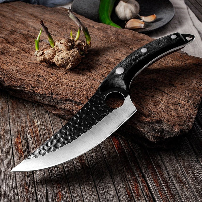 Roestvrijstalen Keuken - Uitbenen Mes - Handgemaakt- Chef Outdoor Koken Slagersmes - Bivakshop