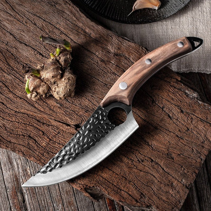 Roestvrijstalen Keuken - Uitbenen Mes - Handgemaakt- Chef Outdoor Koken Slagersmes - Bivakshop