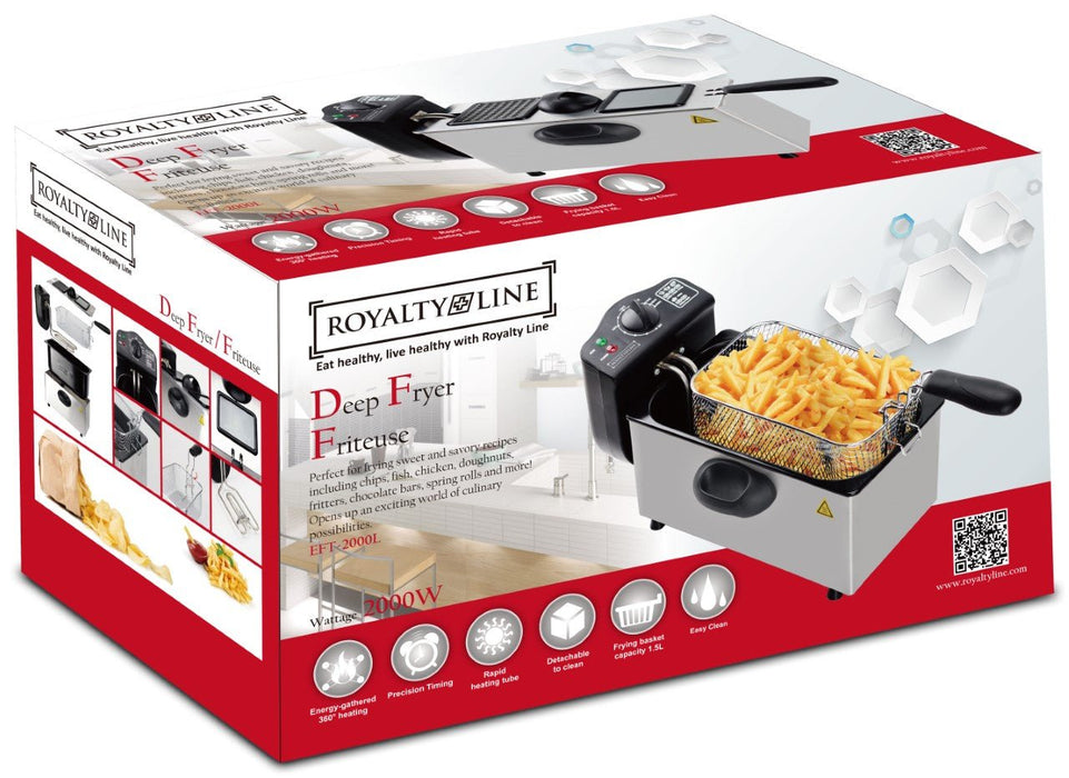Royalty-lijn EFT-2000L; Friteuse 3L - Bivakshop