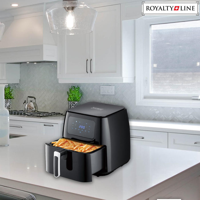 Royalty Line 1700 Digitale Airfryer TEST - Bivakshop