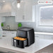 Royalty Line 1700 Digitale Airfryer TEST - Bivakshop