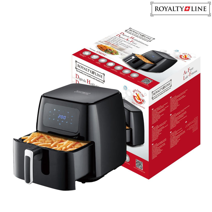 Royalty Line 1700 Digitale Airfryer TEST - Bivakshop