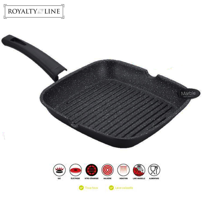 Royalty Line 28 cm grillpan met steencoating - Bivakshop