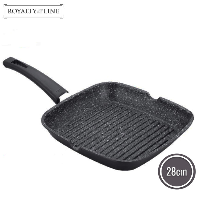 Royalty Line 28 cm grillpan met steencoating - Bivakshop
