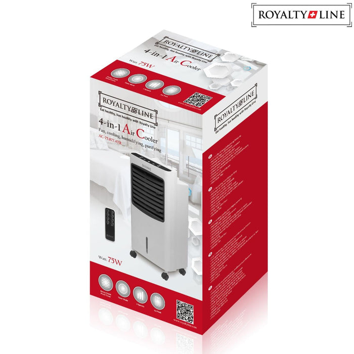 Royalty Line 4-in-1 koeler, luchtbevochtiger, ventilator & luchtreiniger - Bivakshop