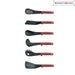Royalty Line 7 - delige keukengereedschapset - Rood marmeren accent - Bivakshop