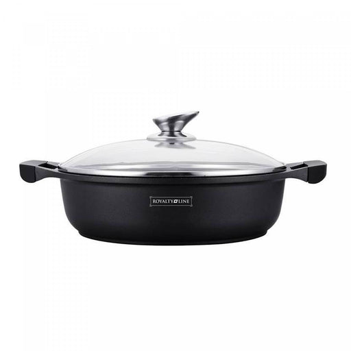 Royalty Line RL-BR28M: marmeren ondiepe soeppan 28cm - Bivakshop