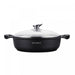 Royalty Line RL-BR28M: marmeren ondiepe soeppan 28cm - Bivakshop