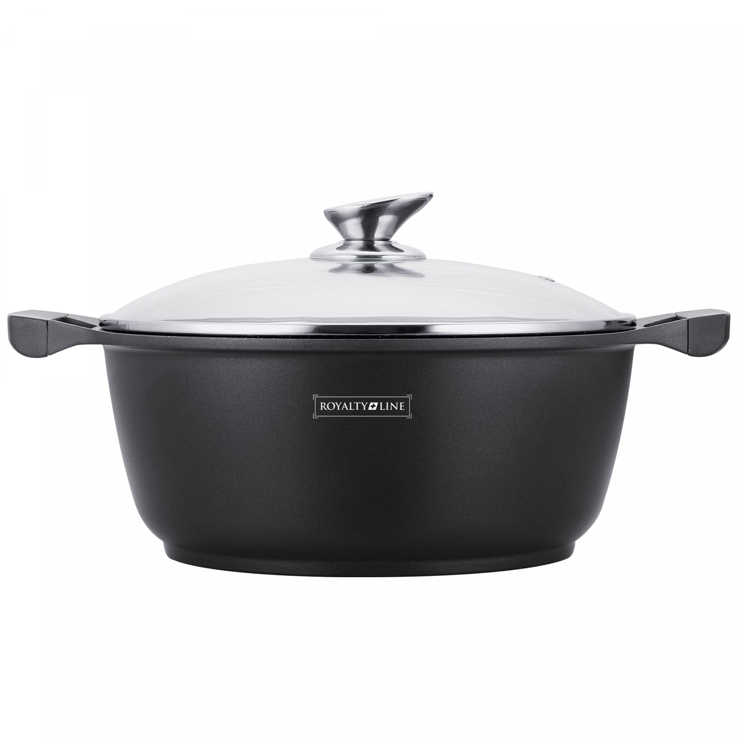 Royalty Line RL-BS26M: Kookpot en braadpan met marmercoating - 26 cm - Bivakshop