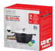 Royalty Line RL-BS34M: Marble Coated Cooking Pot and Casserole - 34cm Black - Bivakshop