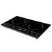 Royalty Line RL-DIP4000.2: Inductiekookplaat met dubbele plaat - Bivakshop