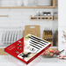 Royalty Line RL - MB5C: 5 - delige keukenmessenset met coating en dunschiller - Bivakshop