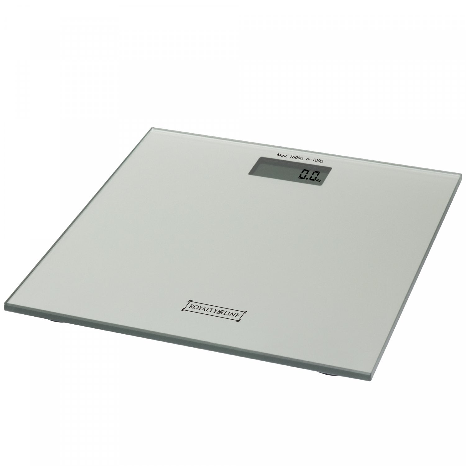 Royalty Line RL-PS3: Digitale LED Weegschaal Zilver - 180 kg - Bivakshop