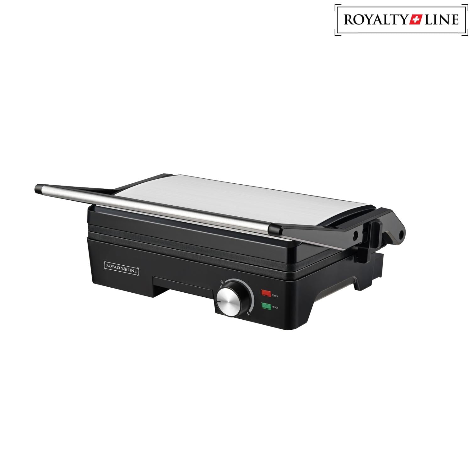 Royalty Line Zwart Broodrooster Grill 1600W - Bivakshop