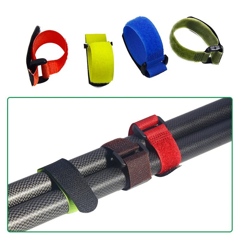 Simpleyi visgereedschap - Set van 5/10/20 vistent stropdas houders voor hengel - Bivakshop