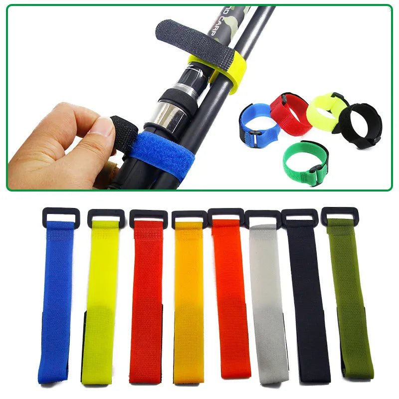 Simpleyi visgereedschap - Set van 5/10/20 vistent stropdas houders voor hengel - Bivakshop