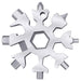 Sneeuwvlok Momentsleutel - Multi-Tool Rvs Gereedschap - 18-In-1 - Bivakshop