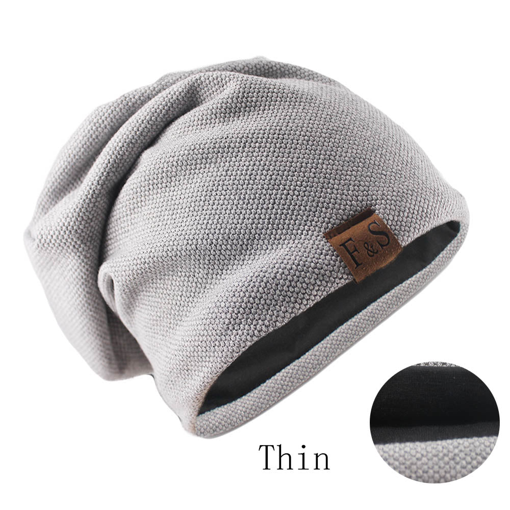 Stijlvolle herfst motorkap hoed - Effen kleur skullies mutsen - Unisex - Bivakshop
