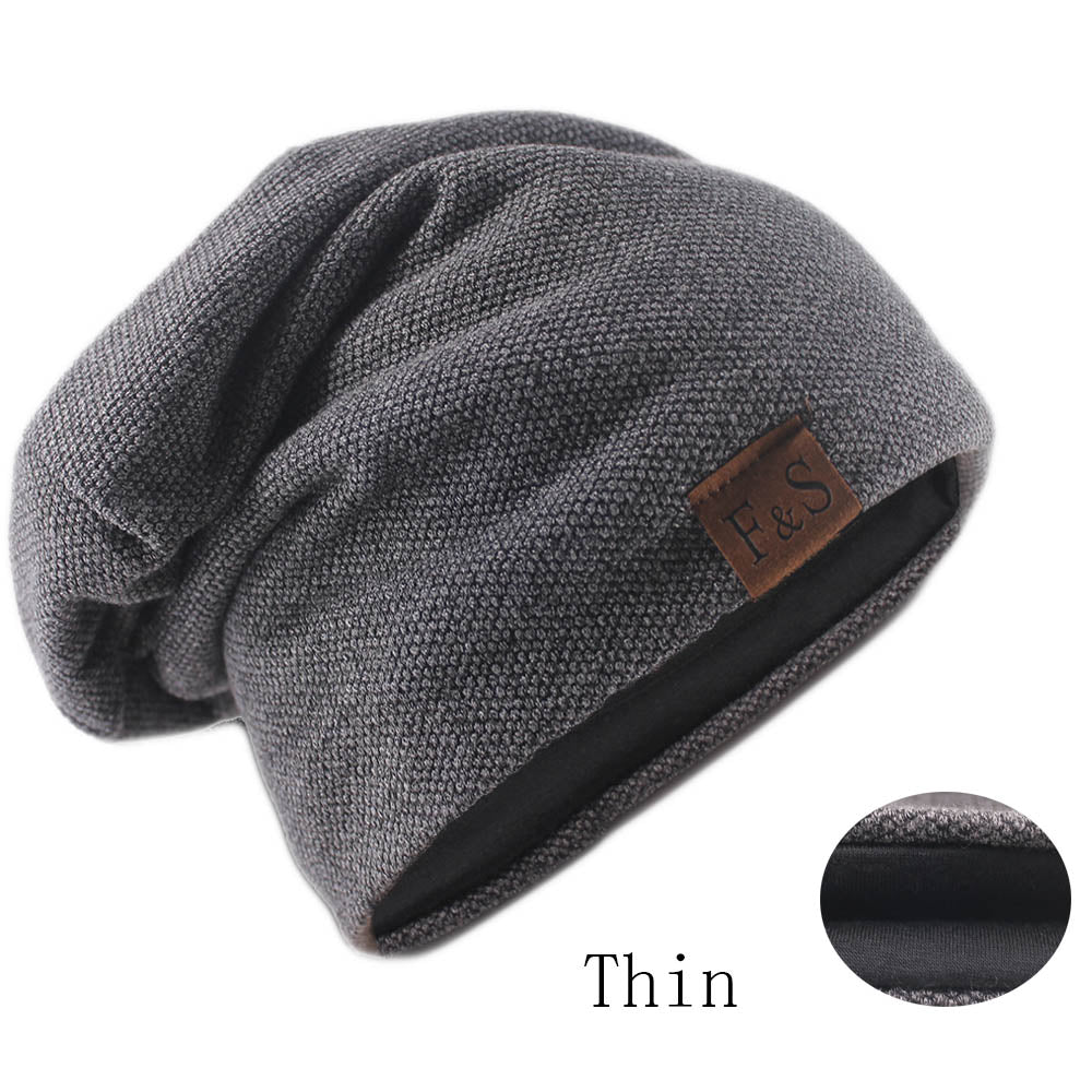 Stijlvolle herfst motorkap hoed - Effen kleur skullies mutsen - Unisex - Bivakshop