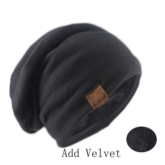 Stijlvolle herfst motorkap hoed - Effen kleur skullies mutsen - Unisex - Bivakshop