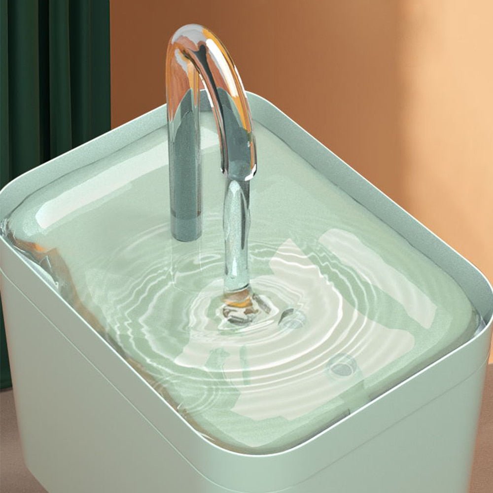 Stille en hygiënische kat fontein - 1.5L automatische waterdispenser voor huisdieren - Bivakshop