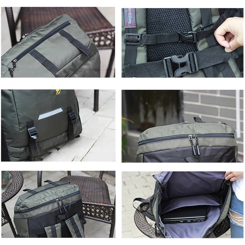 Stoere outdoor rugzak - 50L en 80L - Universeel - Bivakshop
