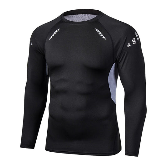 Strakke T-shirt met lange mouwen voor mannen - Sportkleding - Aziatische maat! - Bivakshop