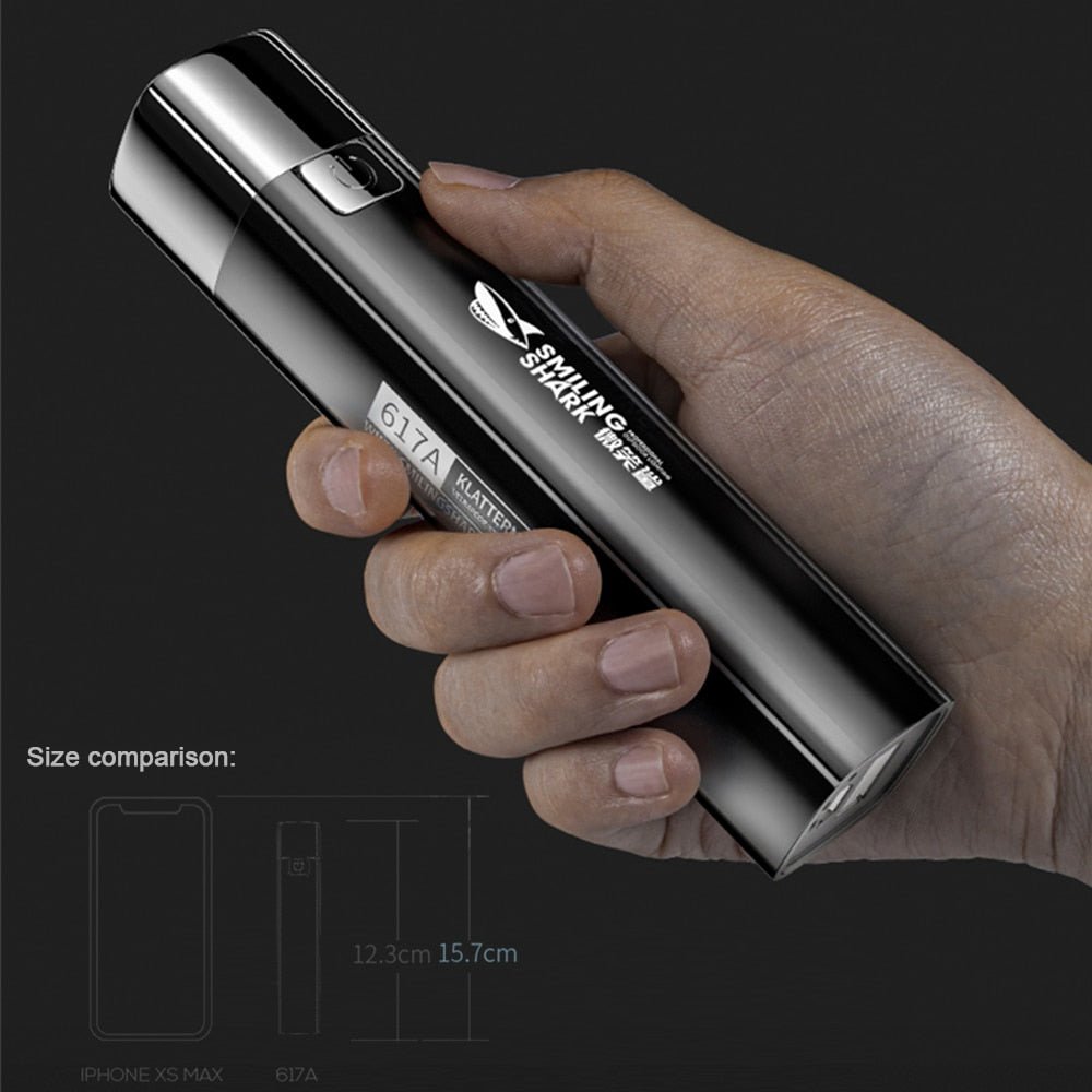 Super Heldere Led Zaklamp - USB Oplaadbare 18650 lithium Batterij - Flash light - Bivakshop