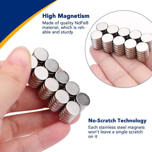 Superkrachtige neodymium schijfmagneten - Bivakshop