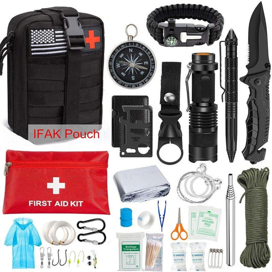 Survival kit - Met of zonder mes - Buitenshuis avontuur - Bivakshop