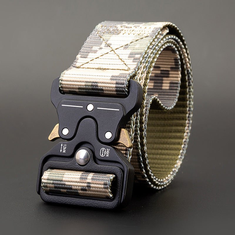 Tactical Belt - Militaire Combat Riem - Heupriem - Outdoor Sport - Verstelbare Riem - Bivakshop