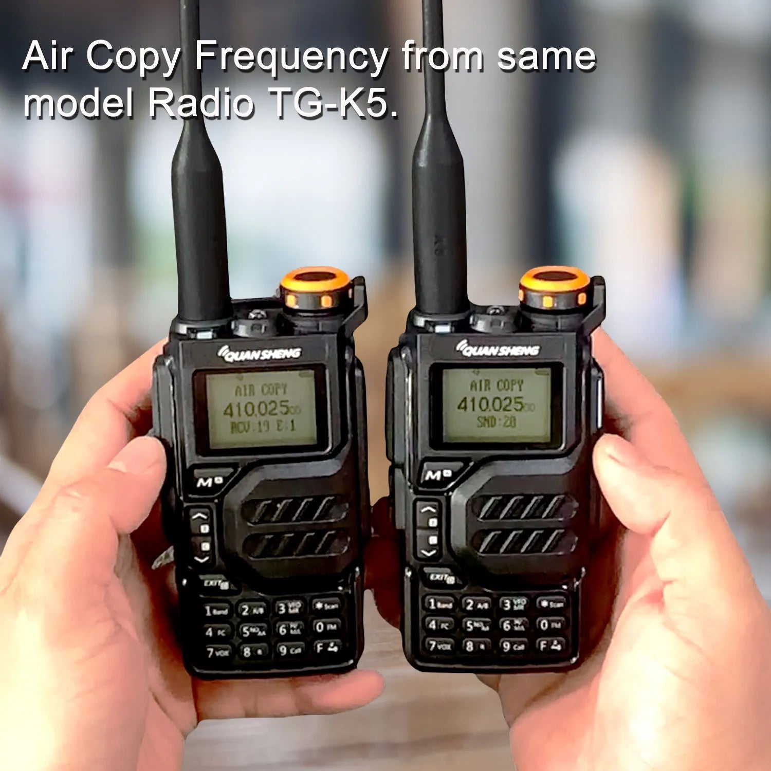 Tactische multifunctionele Walkie Talkie UV-K5 - Alles-in-één radio - Bivakshop