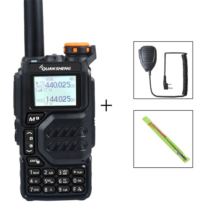Tactische multifunctionele Walkie Talkie UV-K5 - Alles-in-één radio - Bivakshop