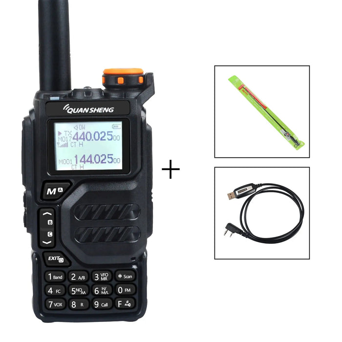 Tactische multifunctionele Walkie Talkie UV-K5 - Alles-in-één radio - Bivakshop