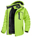 Tacvasen fleece voering bergjas voor heren - Winteroutwear met afneembare capuchon - Bivakshop