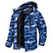 Tacvasen fleece voering bergjas voor heren - Winteroutwear met afneembare capuchon - Bivakshop