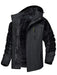 Tacvasen fleece voering bergjas voor heren - Winteroutwear met afneembare capuchon - Bivakshop